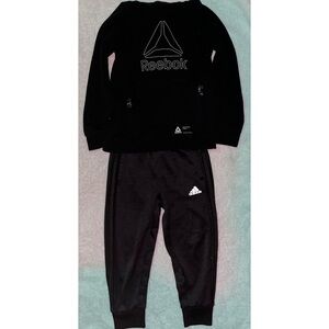 Boy 4T cozy black outfit